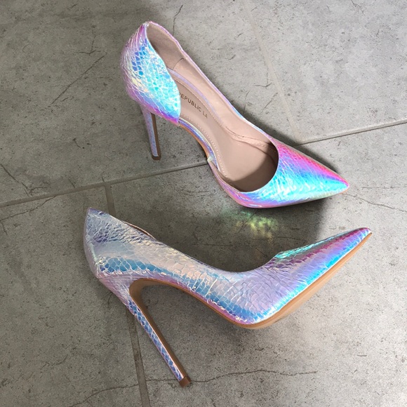 Shoes - Iridescent Heels Shoes - Iridescent Heels